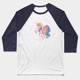 Born in January unicorn Baseball T-Shirt